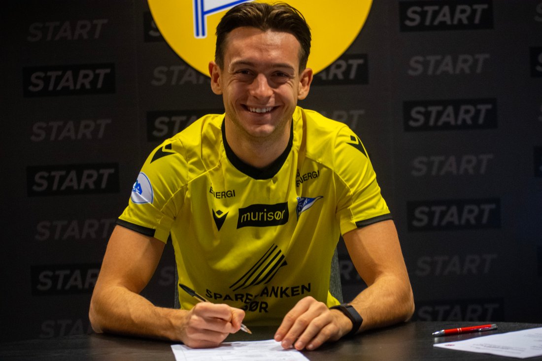 Benjamin signerer en kontrakt med IK Start ut 2026-sesongen.