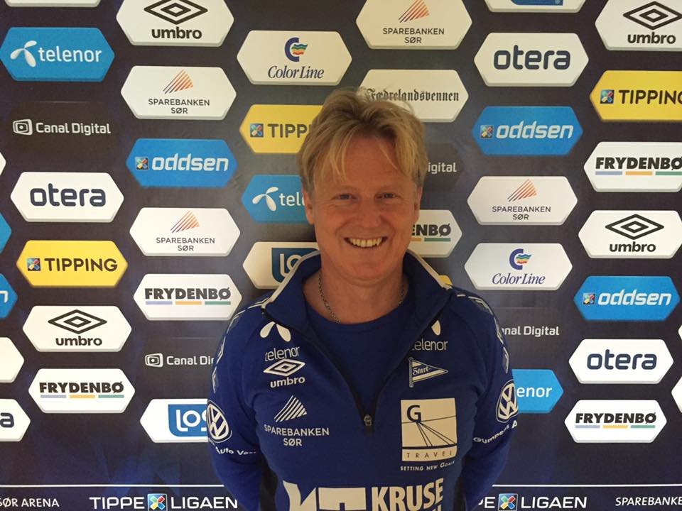 Øyvind på Sparebanken Sør Arena i 2015.